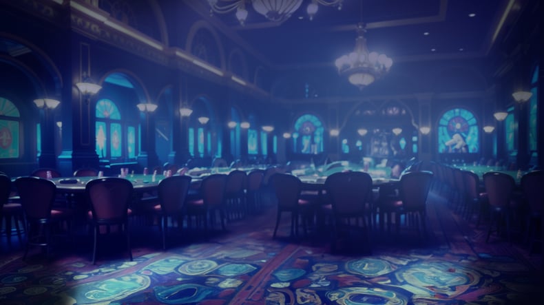 Atmospheric view of the Boomerang Casino floor