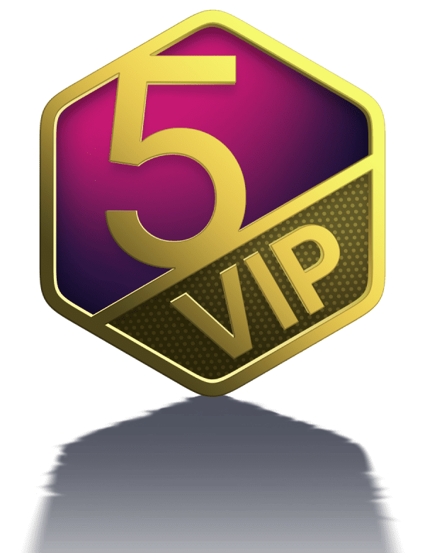 VIP badge representing account security
